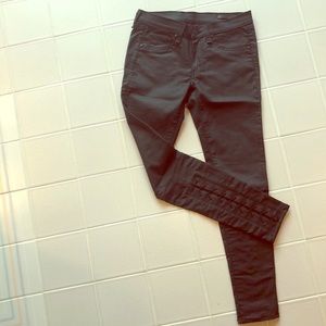 Rag & Bone Coated Black/Charcoal Denim SZ 27